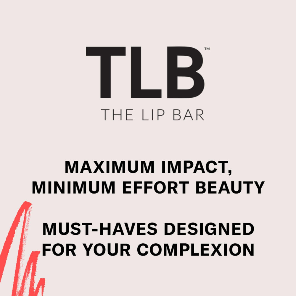 The Lip Bar Trophy Wife Empaque minimalista, compacto y elegante para llevar.
