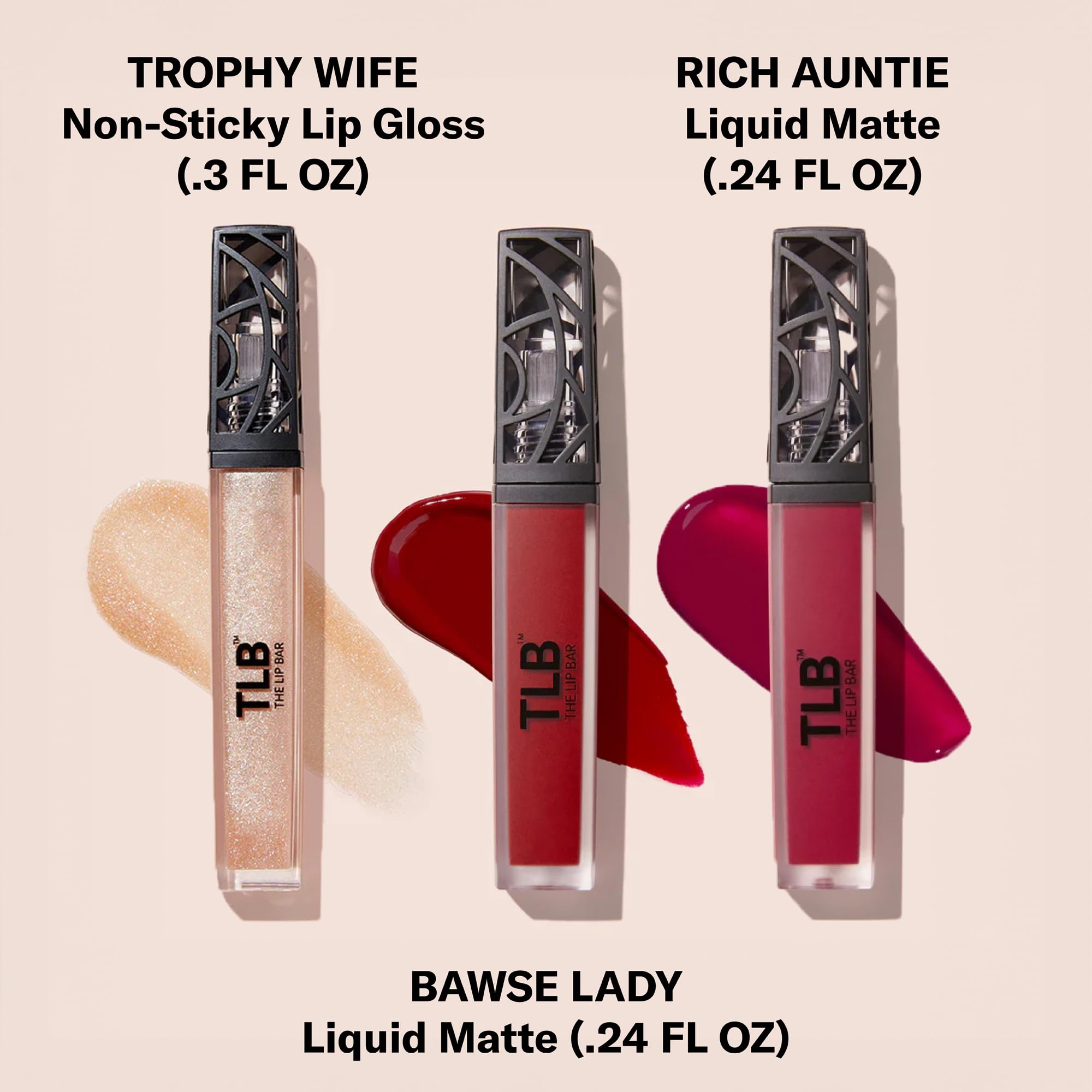 The Lip Bar Trophy Wife mini brillo labial champagne para brillo intenso