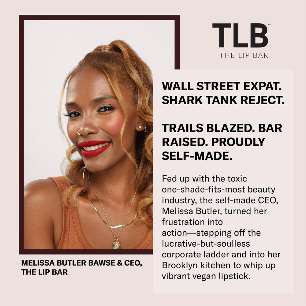 Sello libre de crueldad y vegano de The Lip Bar.