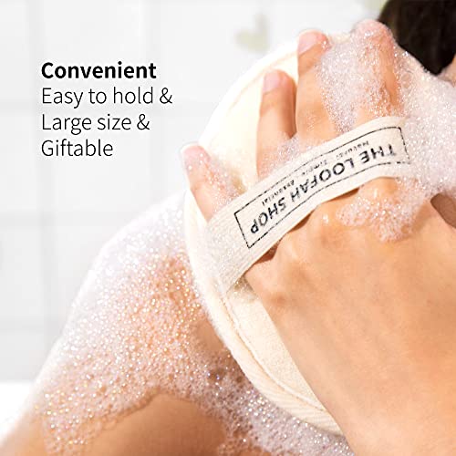 The Loofah Shop correa-elastica-agarre-firme, ducha sin resbalones.