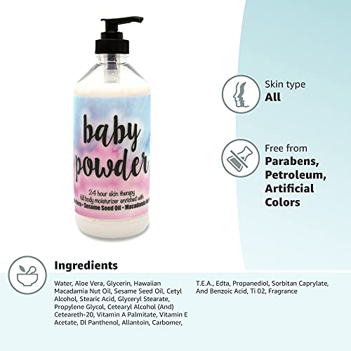 The Lotion Company 16-onzas-liquidas: envase práctico para uso diario.