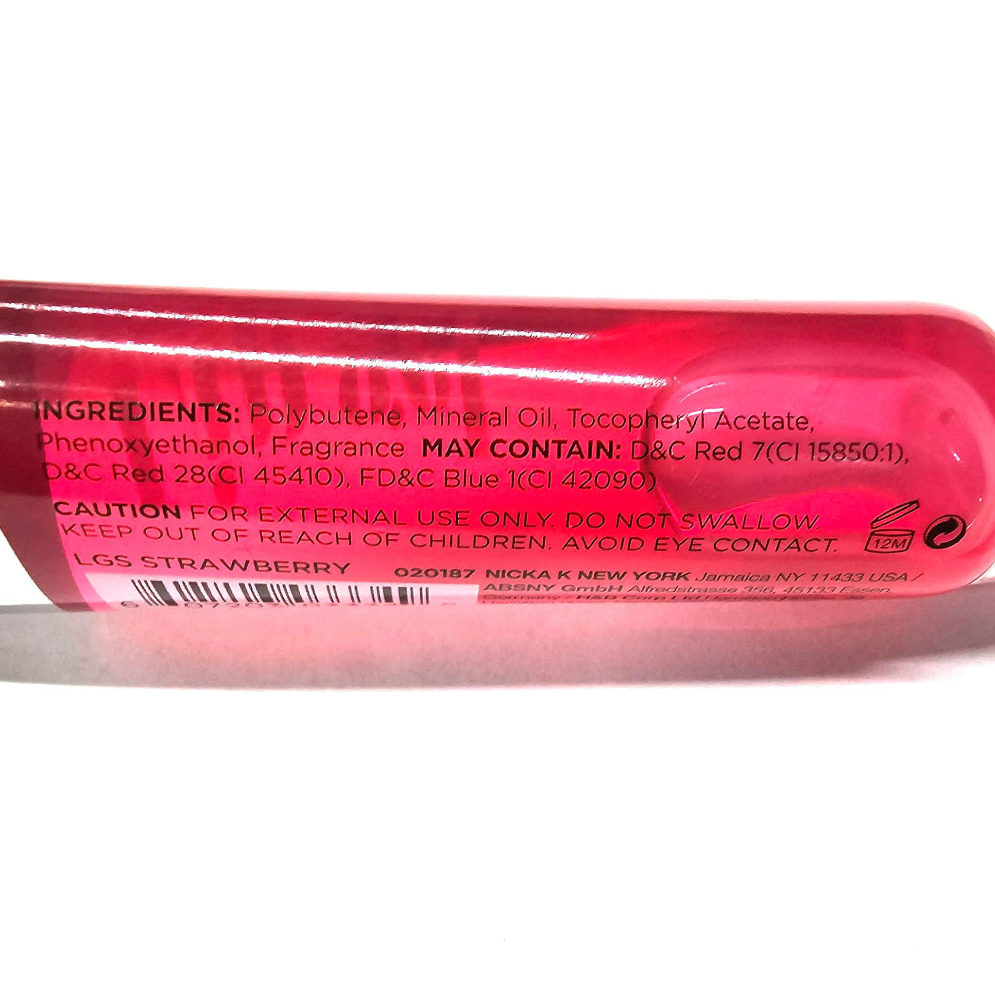 The Make-Up Artist Project cherry lip gel delivering bold shine and smooth wear.