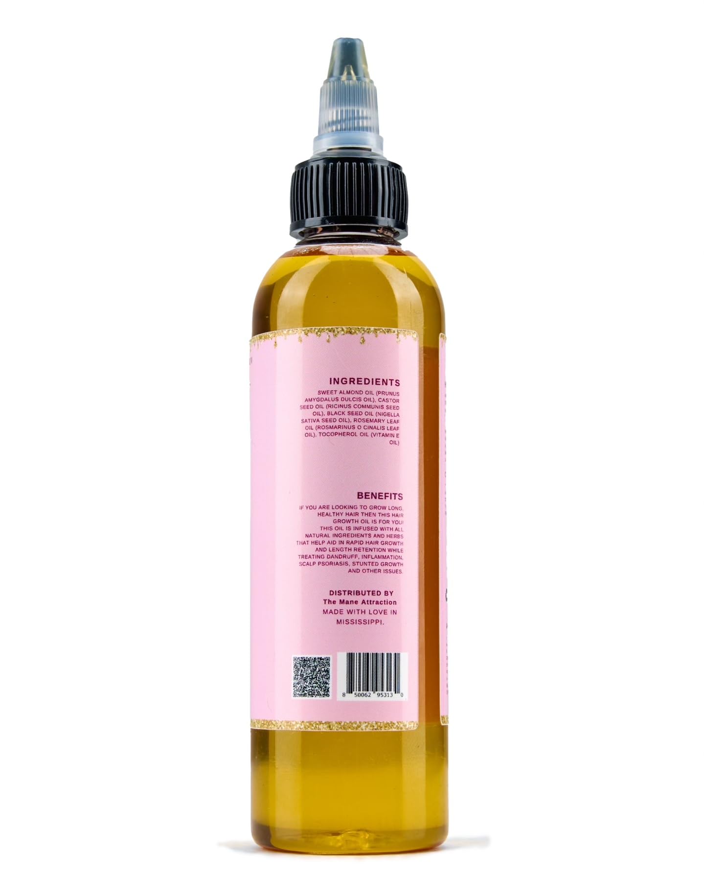 The Mane Attraction scalp-care-solution implies versatile care for various hair textures