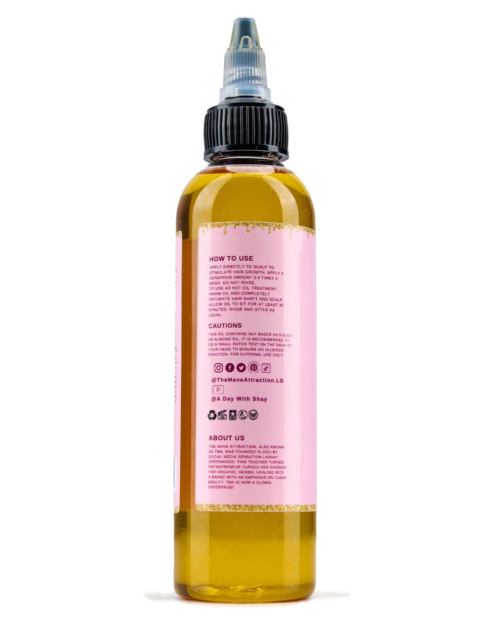 The Mane Attraction smoothing massage demonstrates a gentle routine for scalp comfort