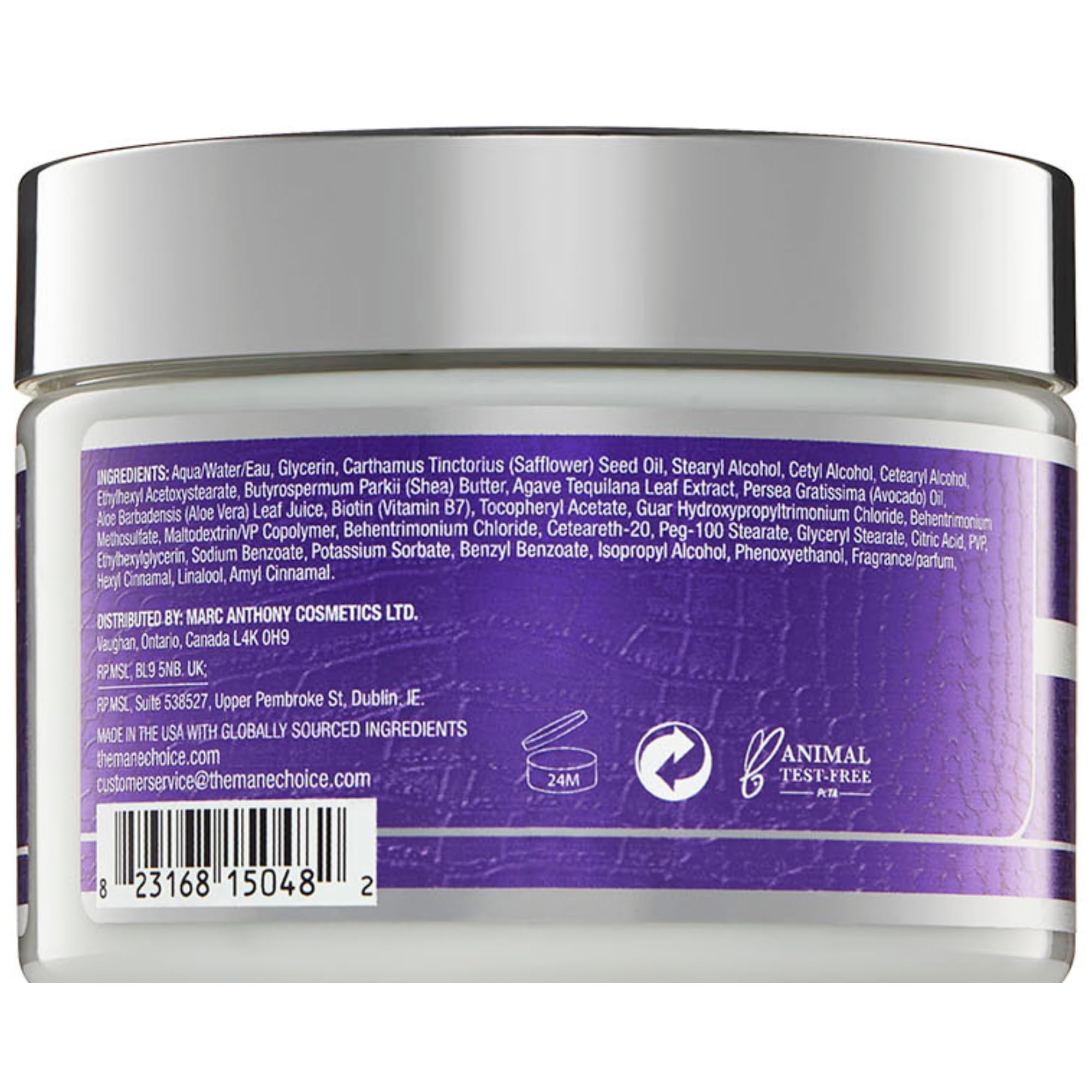 The Mane Choice Alpha Curly suavidad y control del frizz en rizos.
