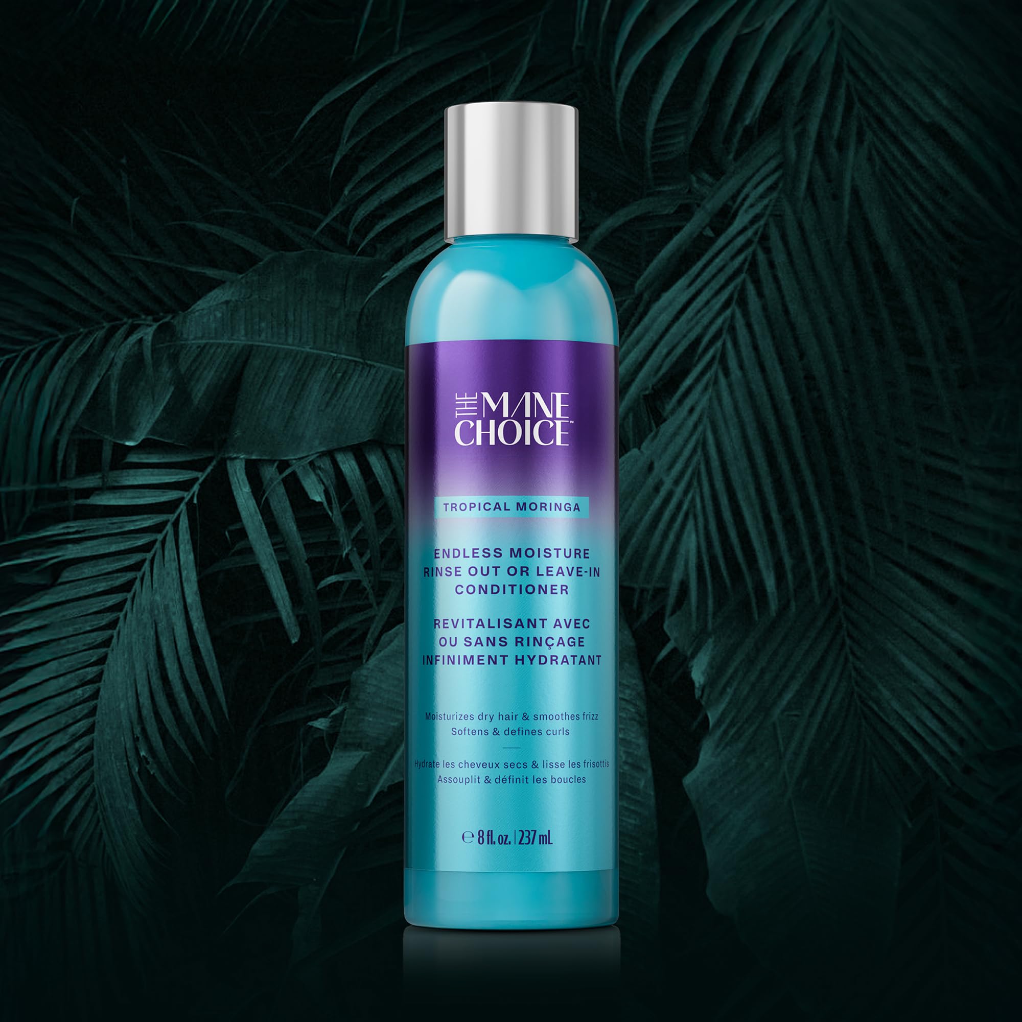 The Mane Choice Tropical Moringa Sweet Oil & Honey Endless Moisture, aplicación diaria: mejor manejabilidad