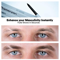 The Men Pen beard filler providing natural fullness for facial hair.