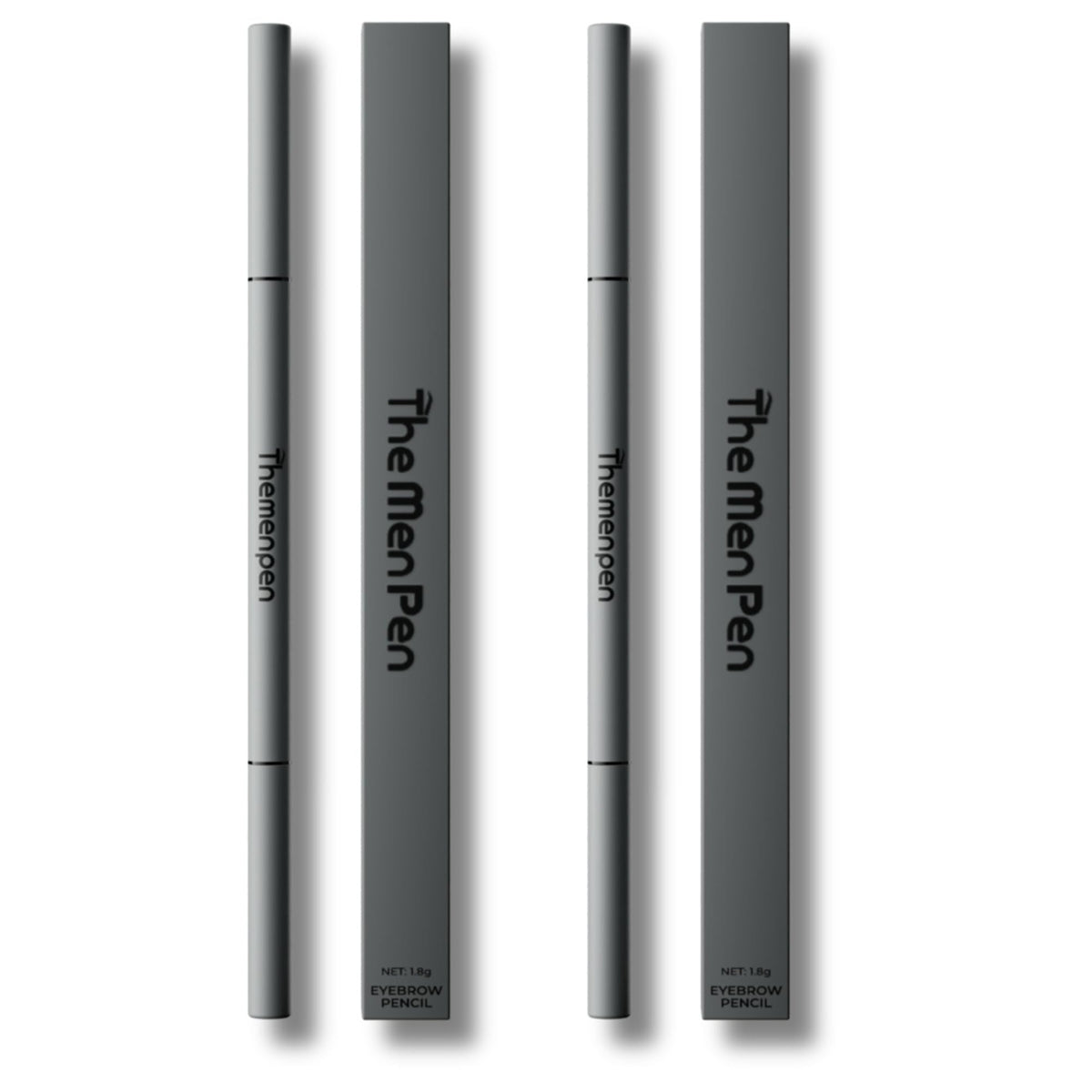 The Men Pen dark brown eyebrow pen pack-2 for precise, long-wear color