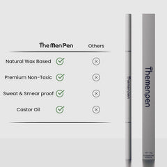 The Men Pen microblading eyebrow pen pack-2 delivers natural fullness and seamless blends