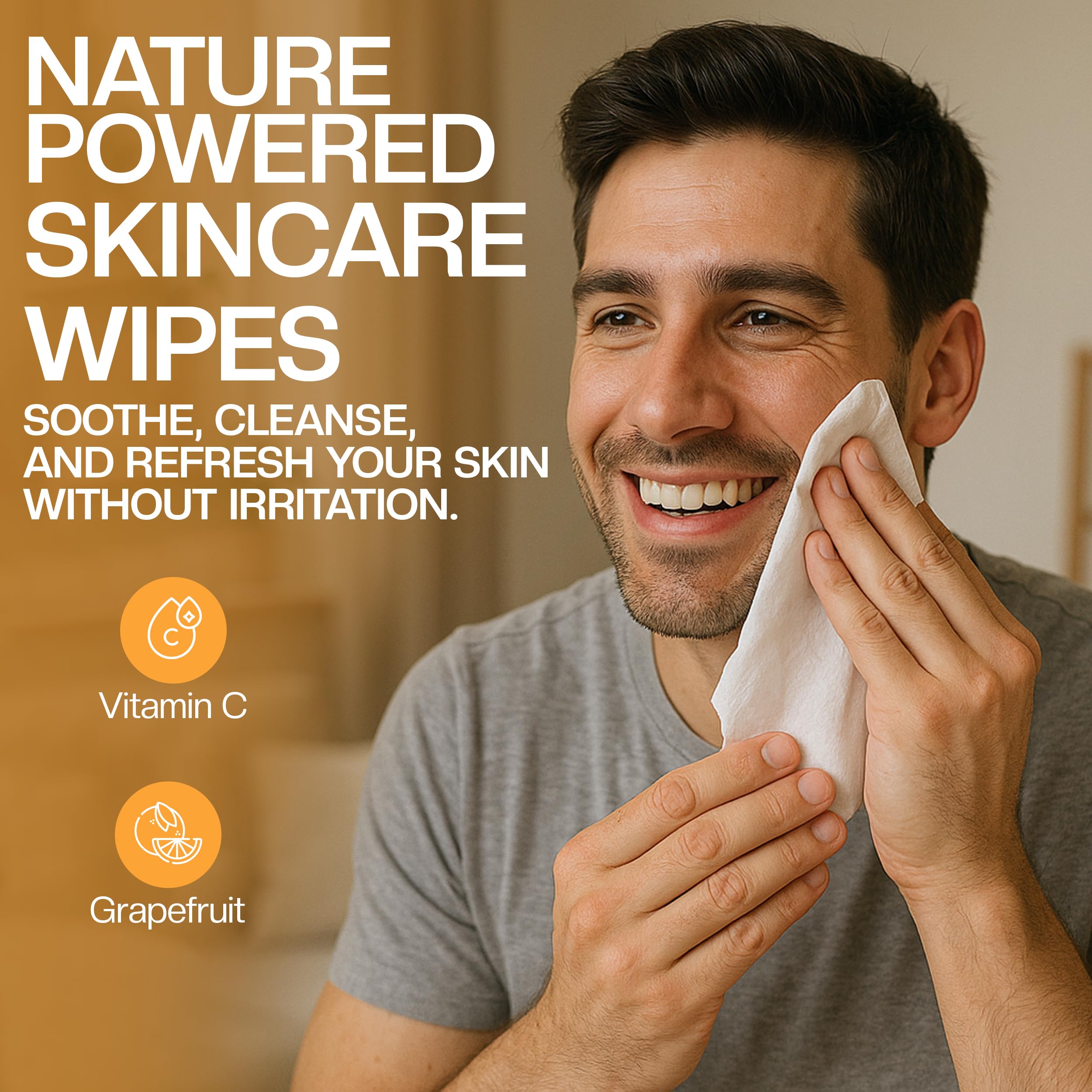 The Nobleman ideal para la bolsa de gimnasio, limpieza facial rápida.