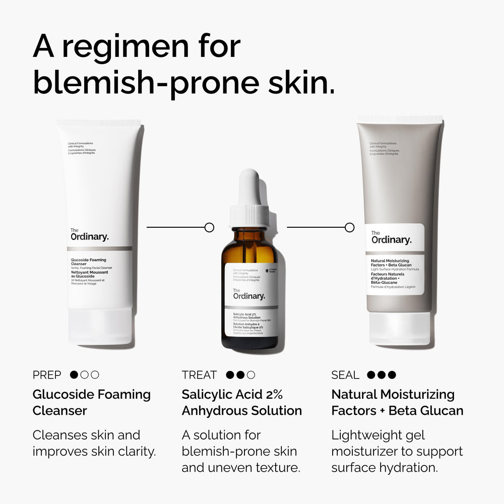 Base de escualano hidrata mientras exfolia; The Ordinary para piel con tendencia grasa