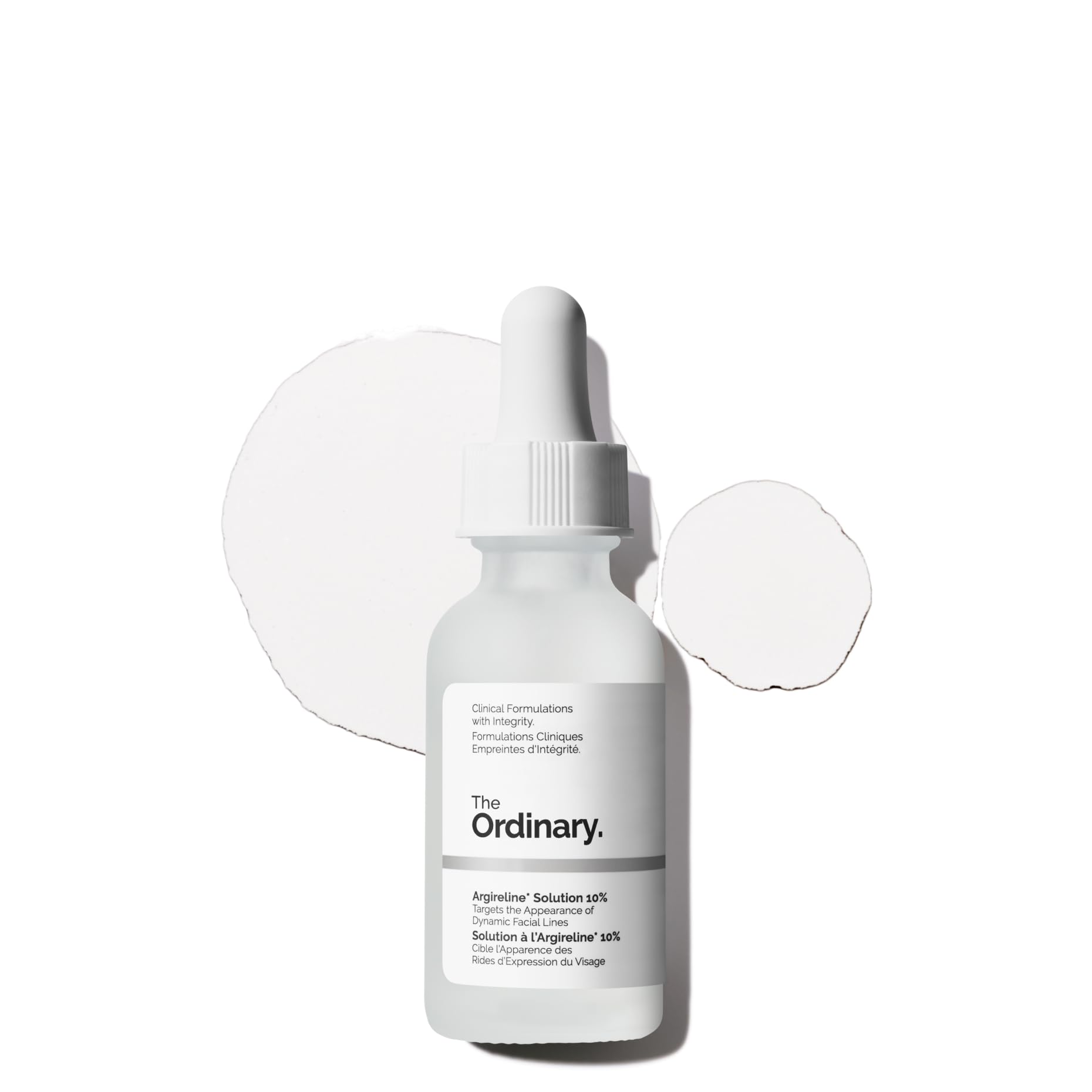 The Ordinary Argireline Solution 10% targets forehead wrinkles for a smoother look