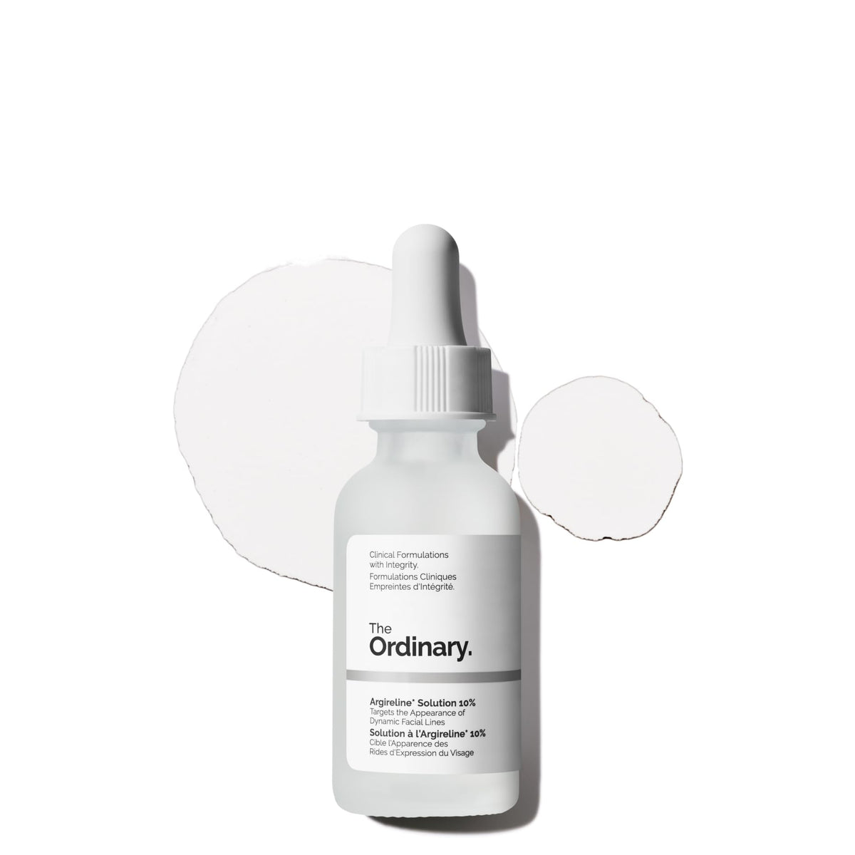 The Ordinary Argireline Solution 10% targets forehead wrinkles for a smoother look