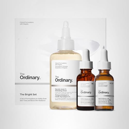 The Ordinary Bright Set uso-diario-rutina facilita una rutina constante.