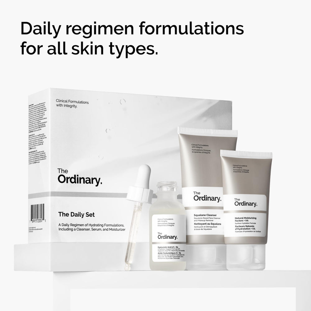 The Ordinary Daily Set: crema hidratante para fortalecer la barrera cutánea.