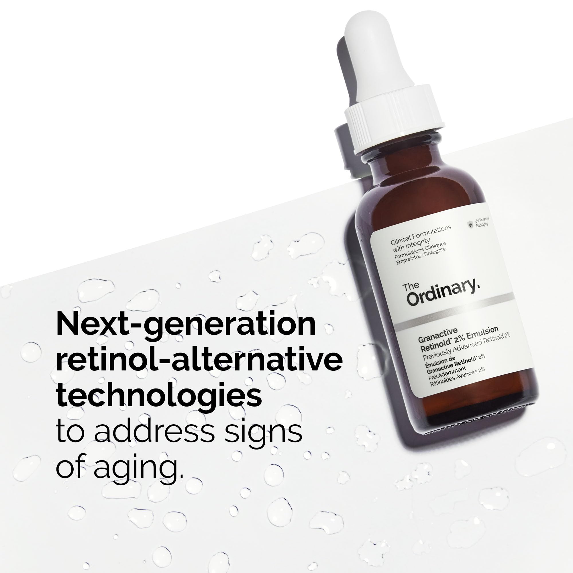 Textura cremosa de The Ordinary Granactive Retinoid 2% Emulsion.