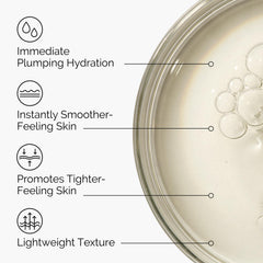 The Ordinary Hyaluronic Acid 2% + B5 swatch shows smooth, lightweight consistency