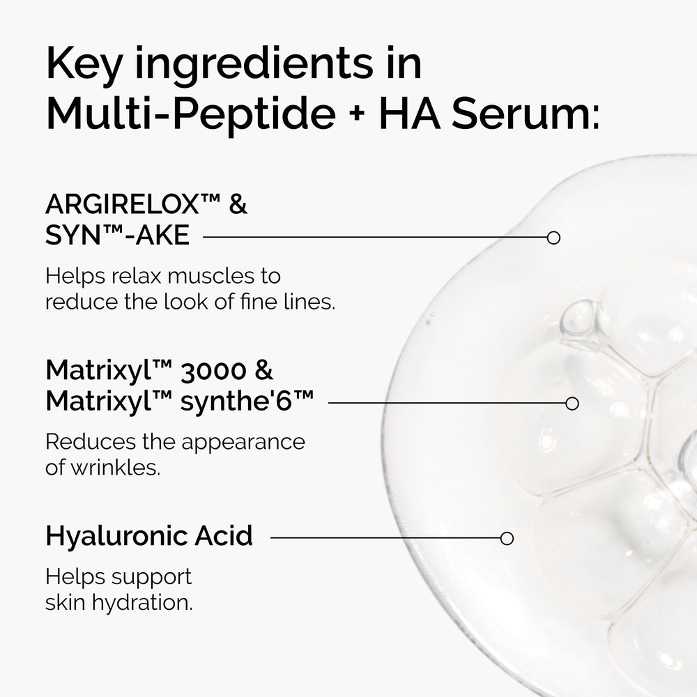 aplicador tipo pipeta para dosis precisas del The Ordinary Multi-Peptide + HA.