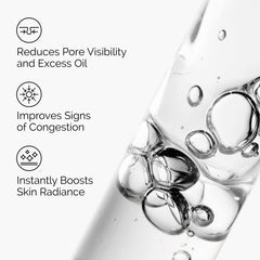 The Ordinary Niacinamide 10% + Zinc 1% serum texture closeup showing lightweight finish.