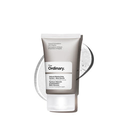 The Ordinary NMF Beta Glucan gel bottle pump delivers lightweight hydration for daily use.