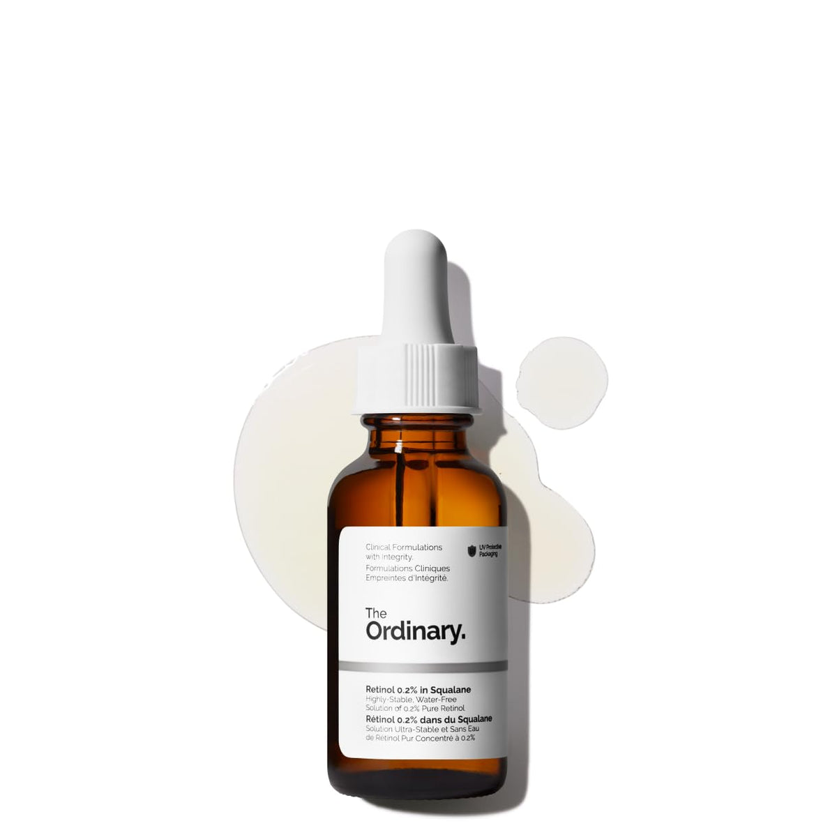 The Ordinary Retinol 0.2% in Squalane bottle for a gentle retinol option
