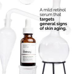 The Ordinary Retinol 0.2% in Squalane dropper enables precise evening application