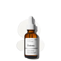 The Ordinary Retinol 1% in Squalane bottle for nightly skincare and texture refinement.