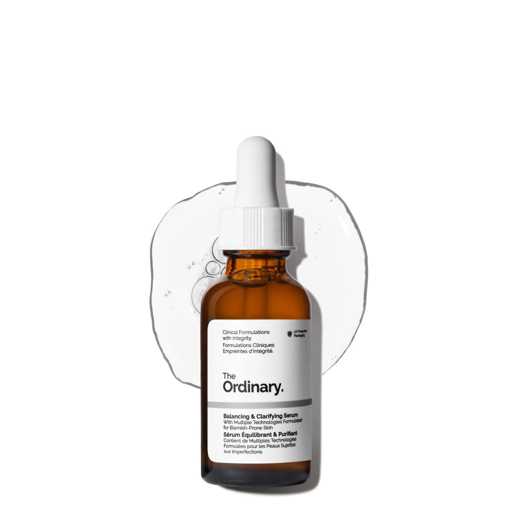 The Ordinary Balancing & Clarifying Serum en frasco, ideal para uso diario.