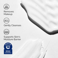 The Ordinary Squalane Cleanser, textura sedosa, elimina maquillaje sin irritar la piel.