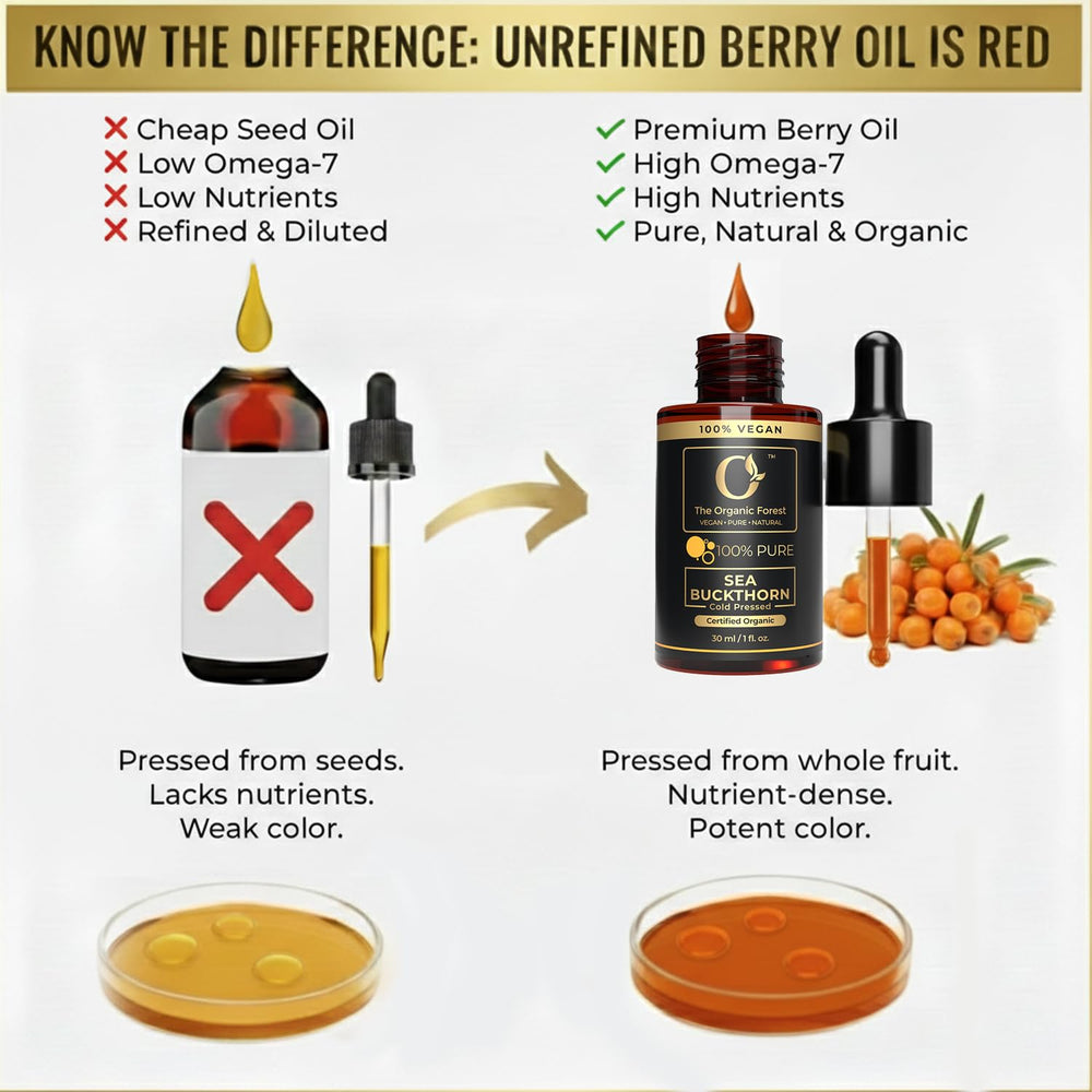 The Organic Forest: uso en rutina nocturna para rostro y cabello.