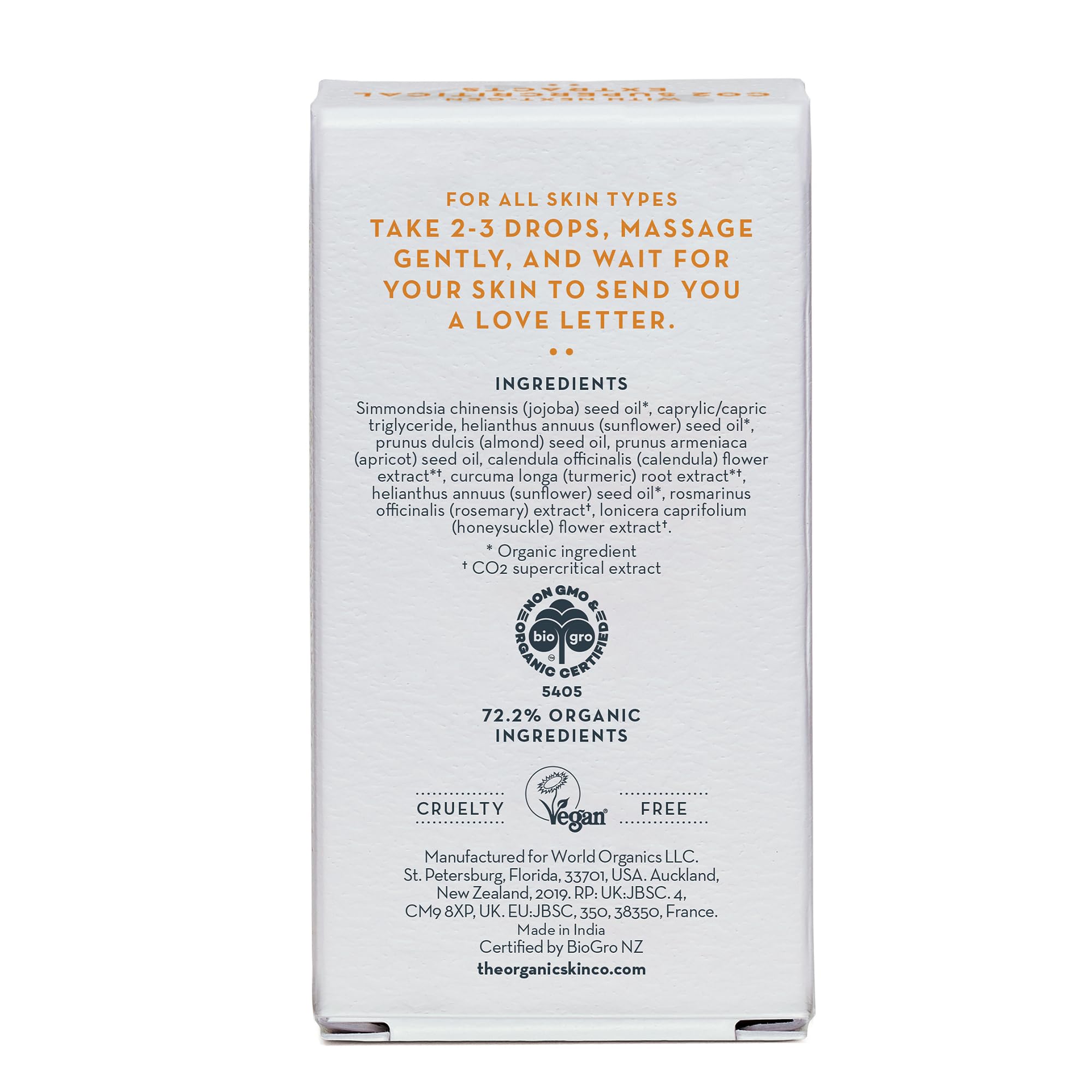 The Organic Skin Co.: envase sostenible que cuida la piel y el planeta.