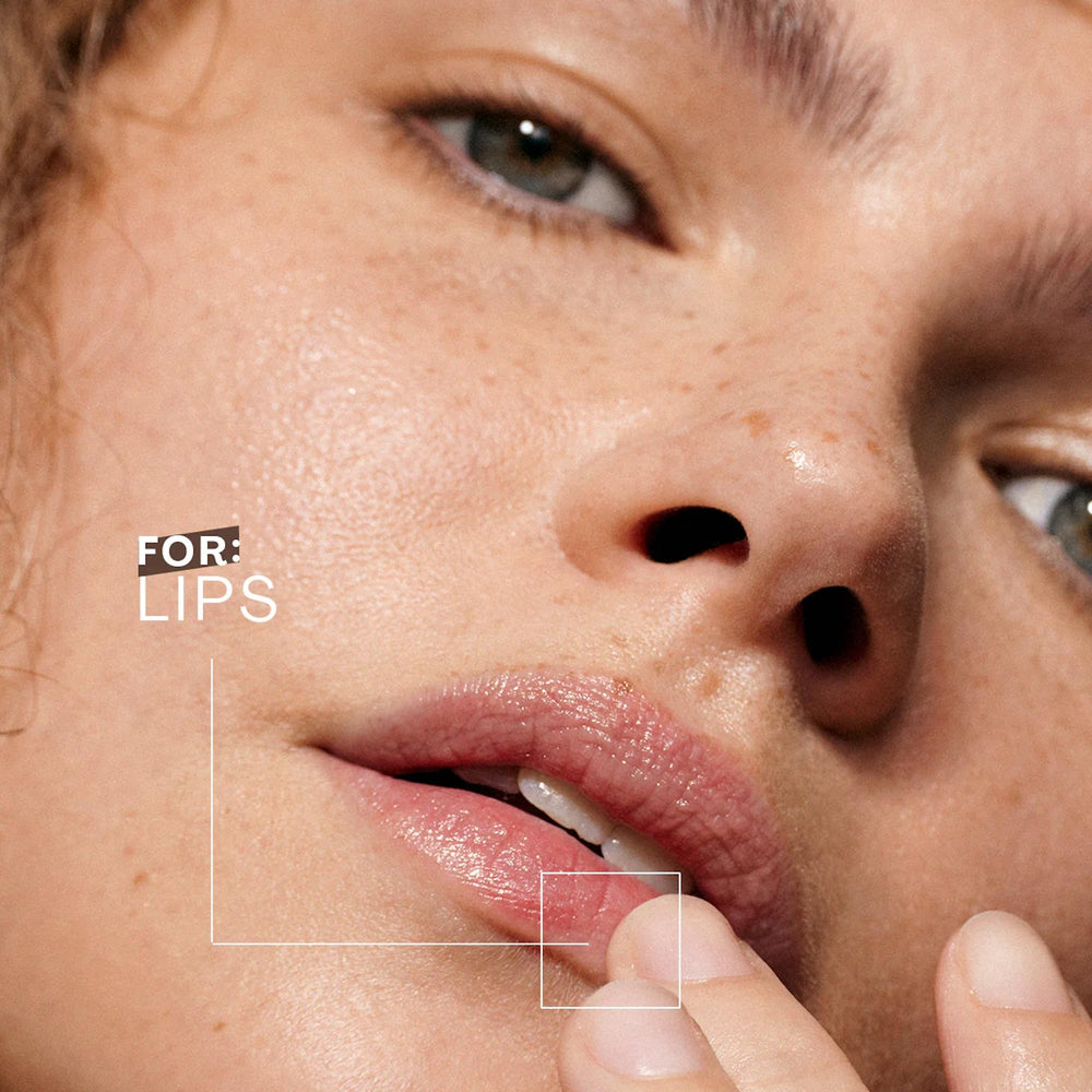 The Outset balm on lips, hands, and elbows for dry patches.