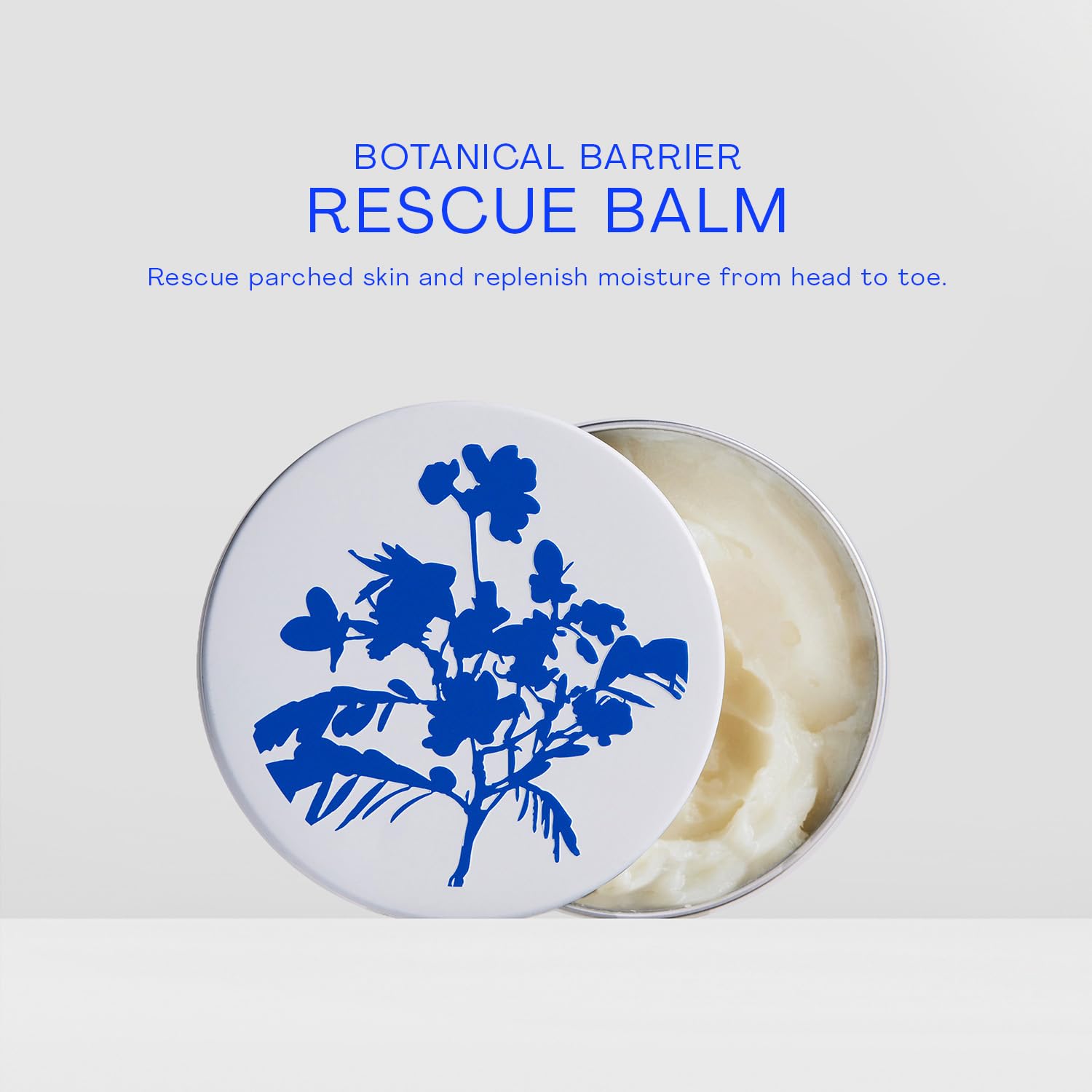 The Outset balm melts on contact, delivering rich moisture.