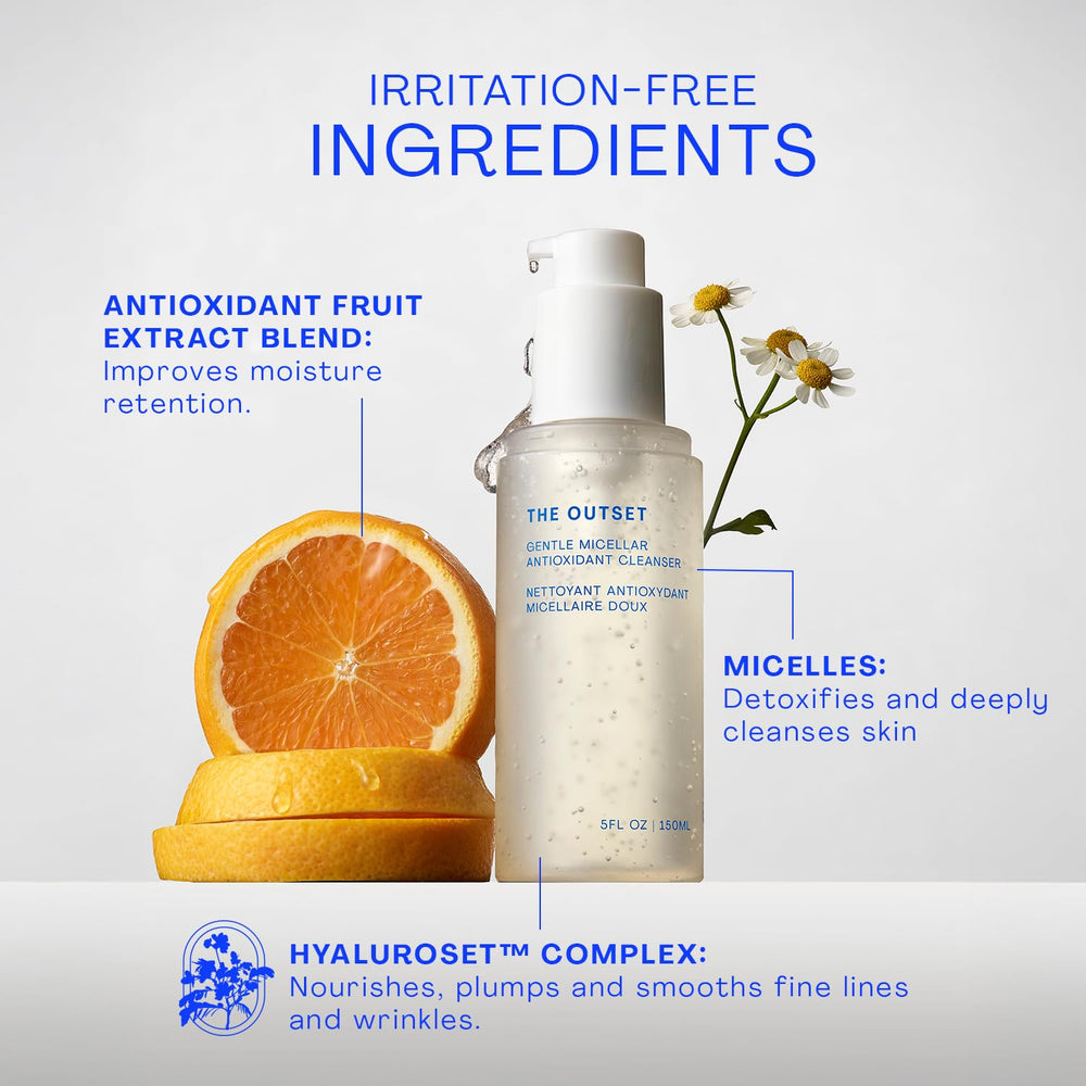 The Outset makeup remover around the eyes lifts makeup gently