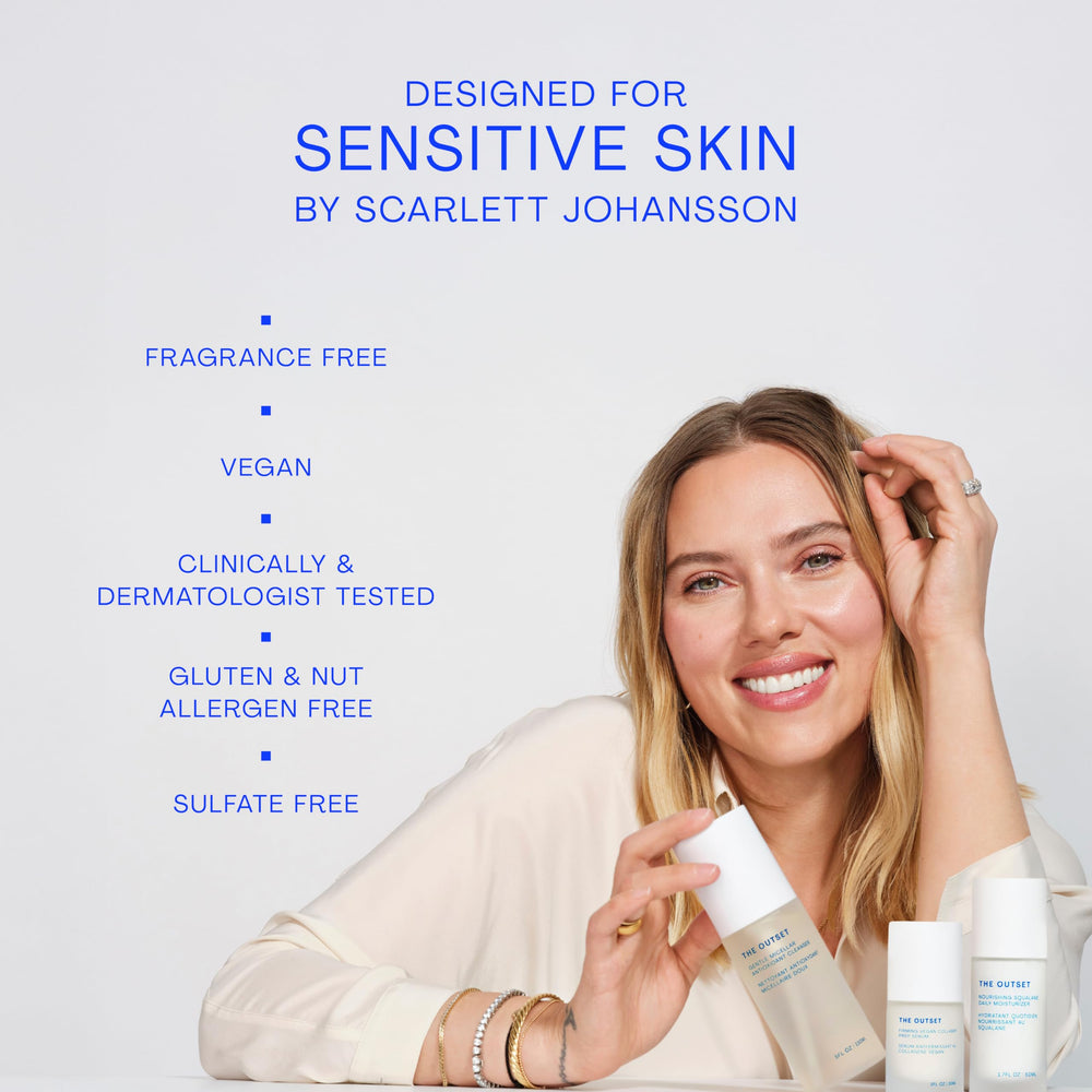 The Outset vegan and cruelty-free seal signaling ethical skincare