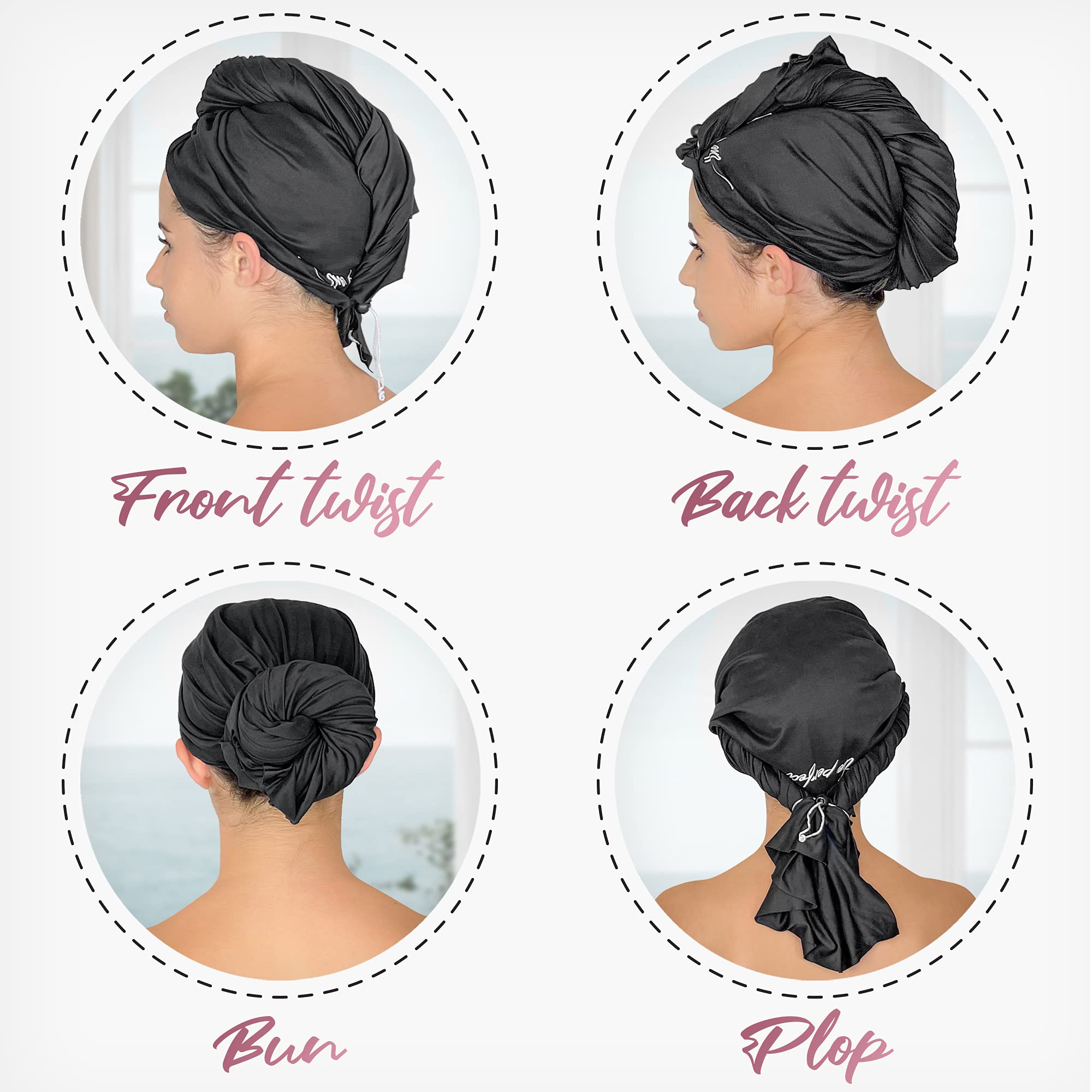 THE PERFECT HAIRCARE: toalla microfibra portátil para viaje, gym o piscina