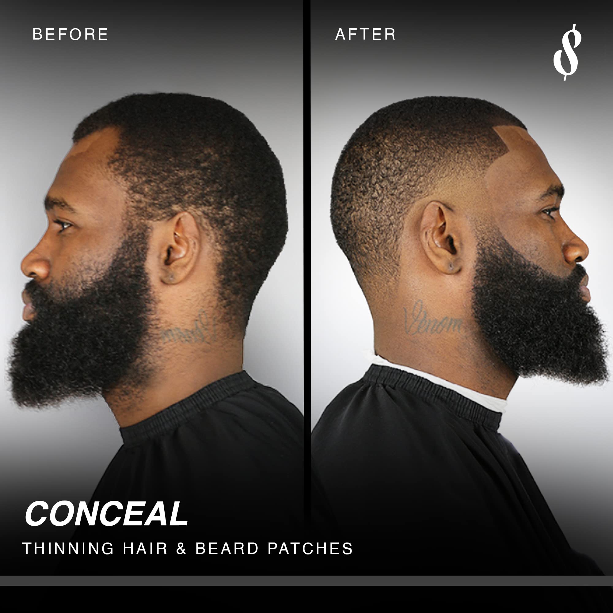 The Rich Barber N'Hance Pro application card for precise hairline work
