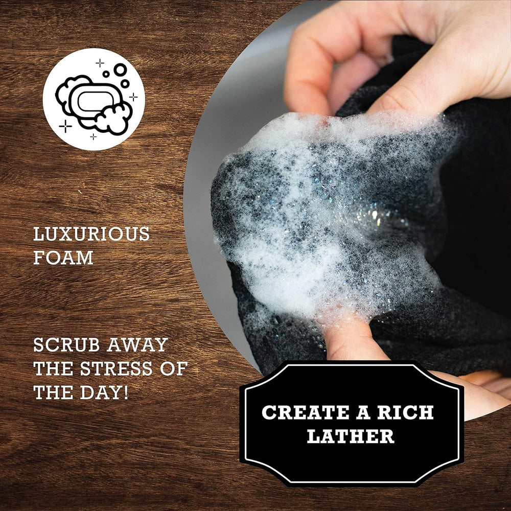 The Rustic Man 3-pack travel set supports cleansing on the go.