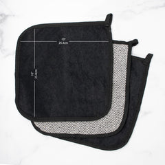 The Rustic Man wash cloths soft-side for gentle cleansing after shaving.