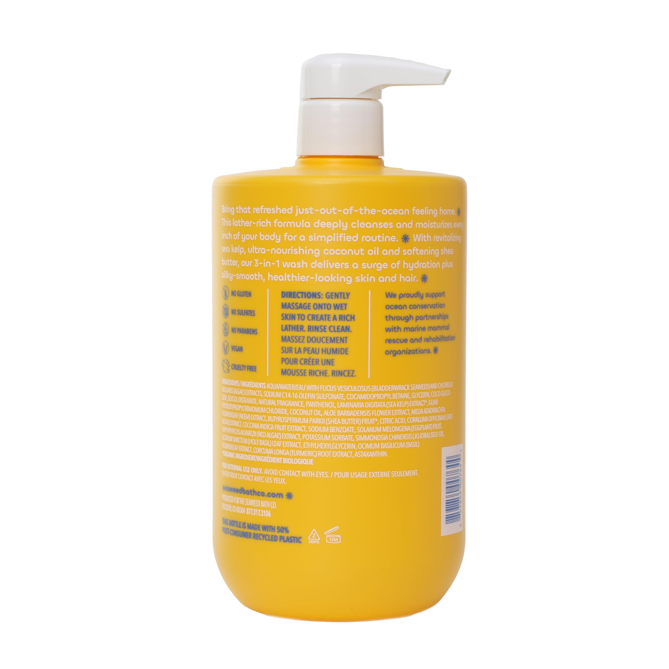 The Seaweed Bath Co certificado crueldad cero y vegano