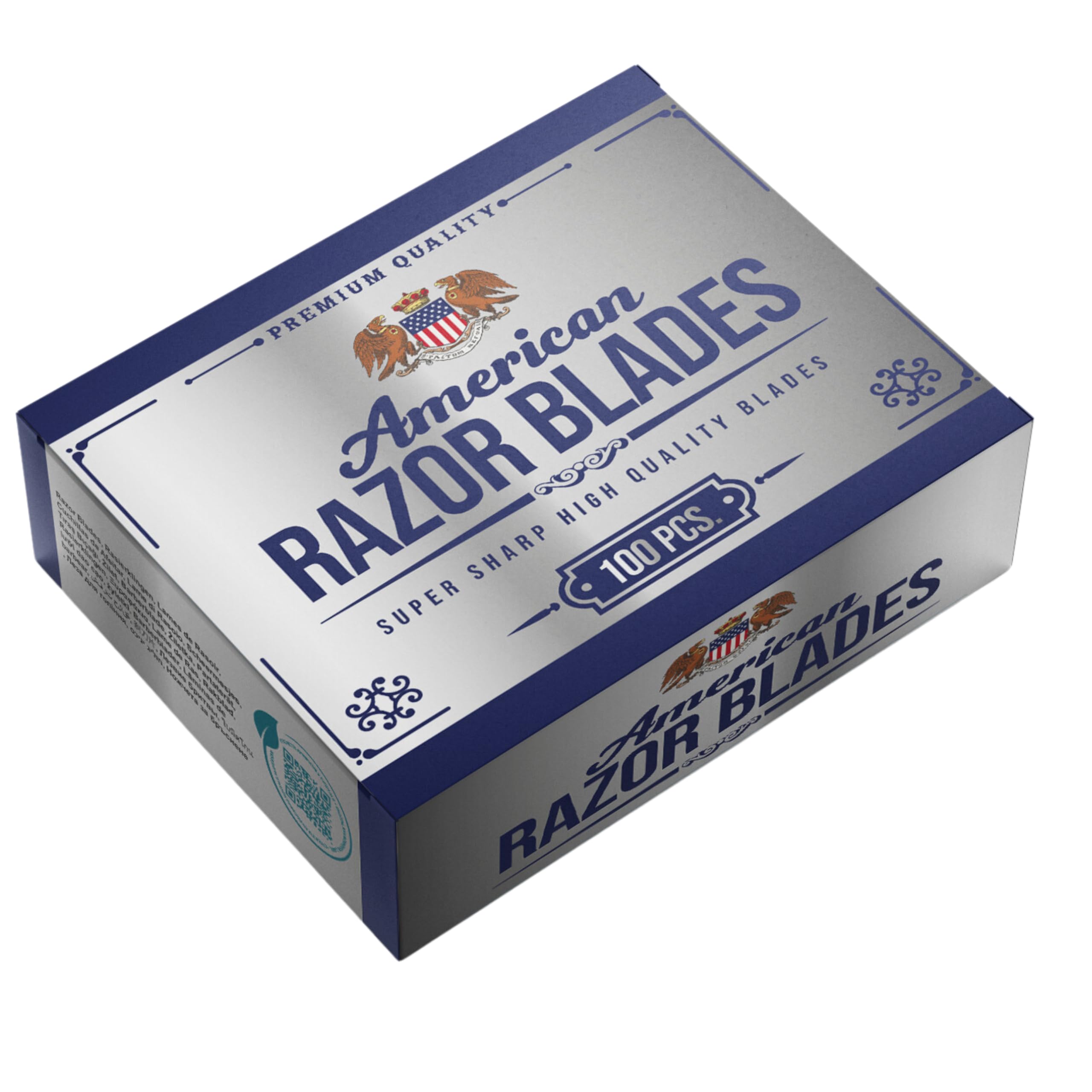 The Shave Factory American Razor Blades professional-use ready for barbers