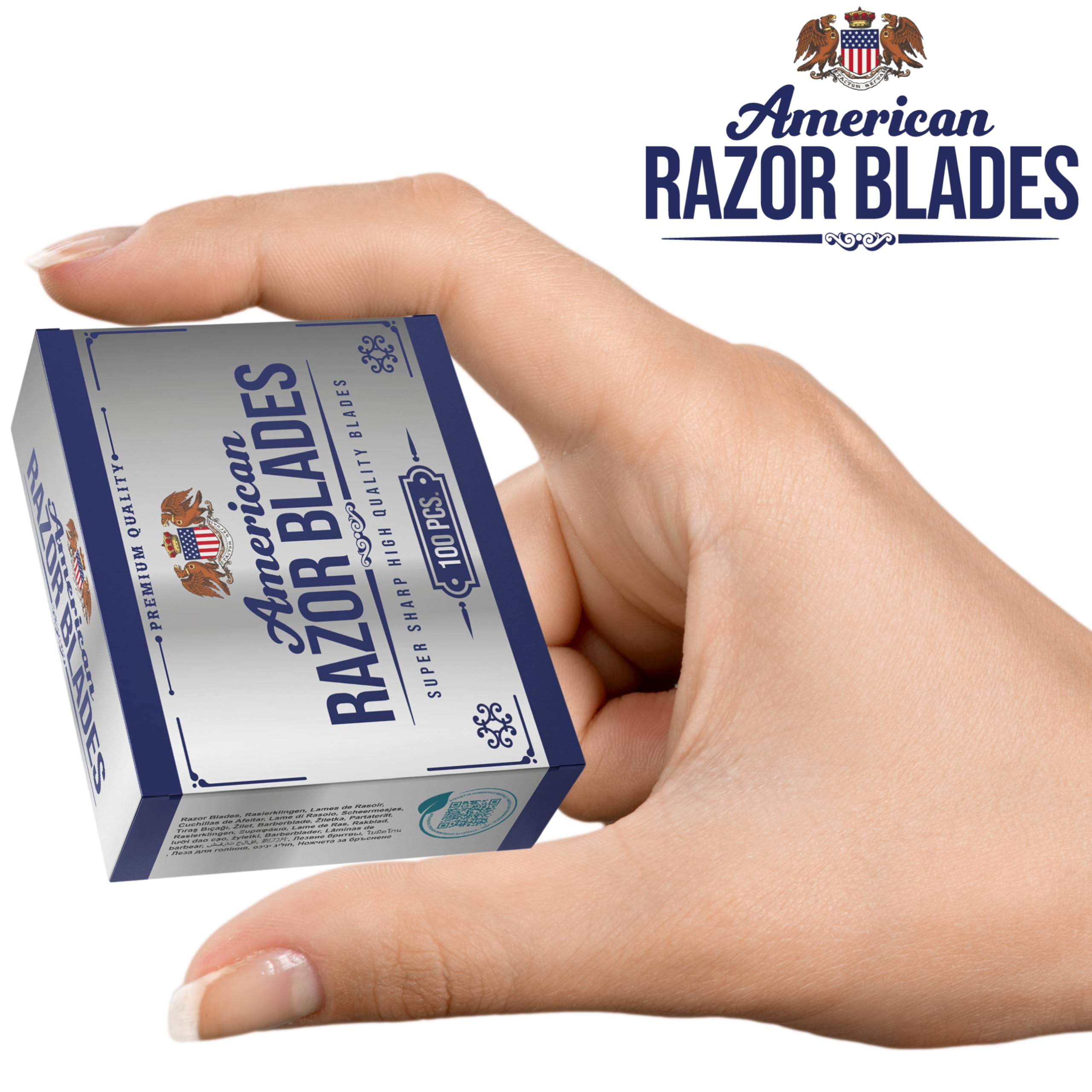 The Shave Factory American Razor Blades travel-ready blades for on-the-go grooming