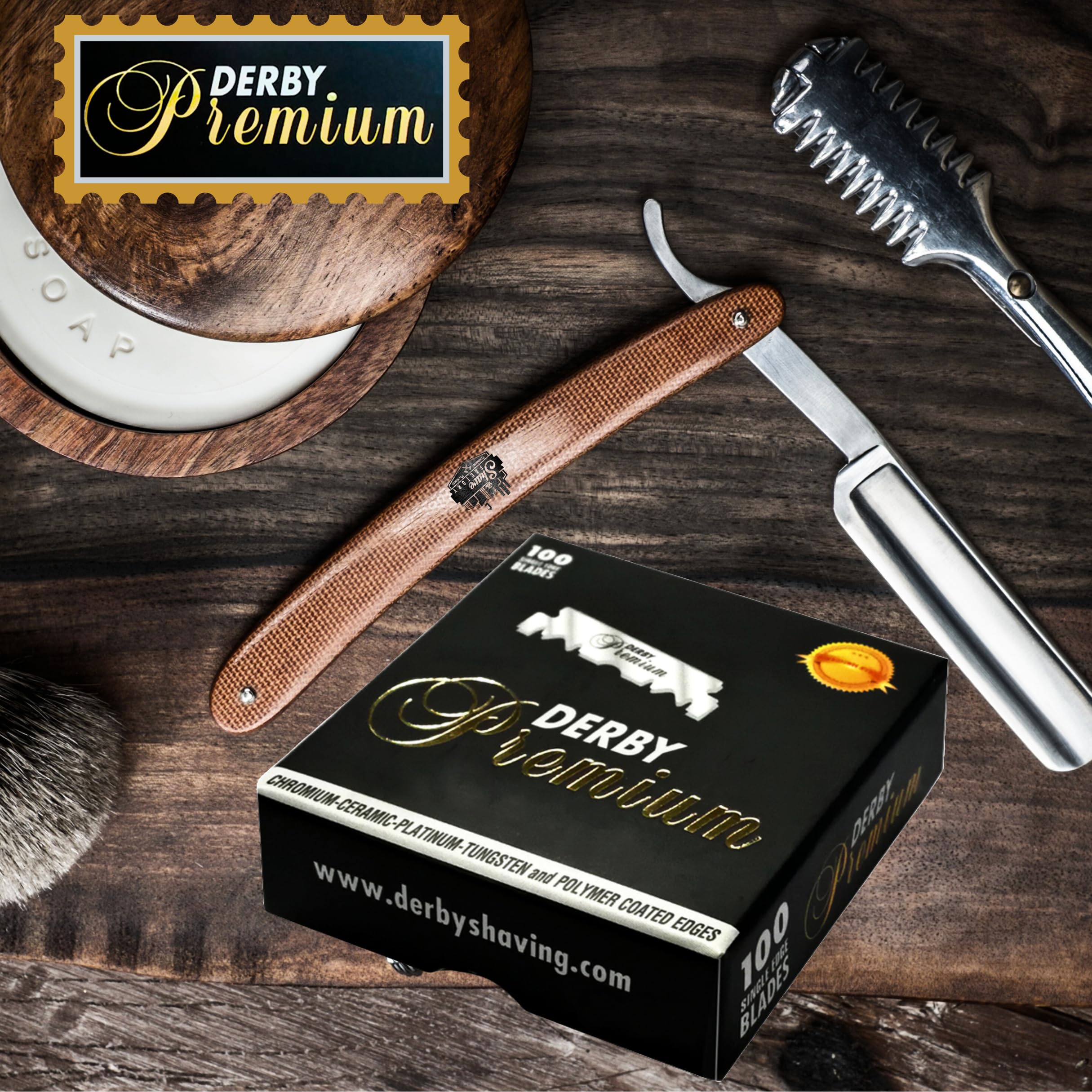 Gentle enough for sensitive skin while handling varying beard density.