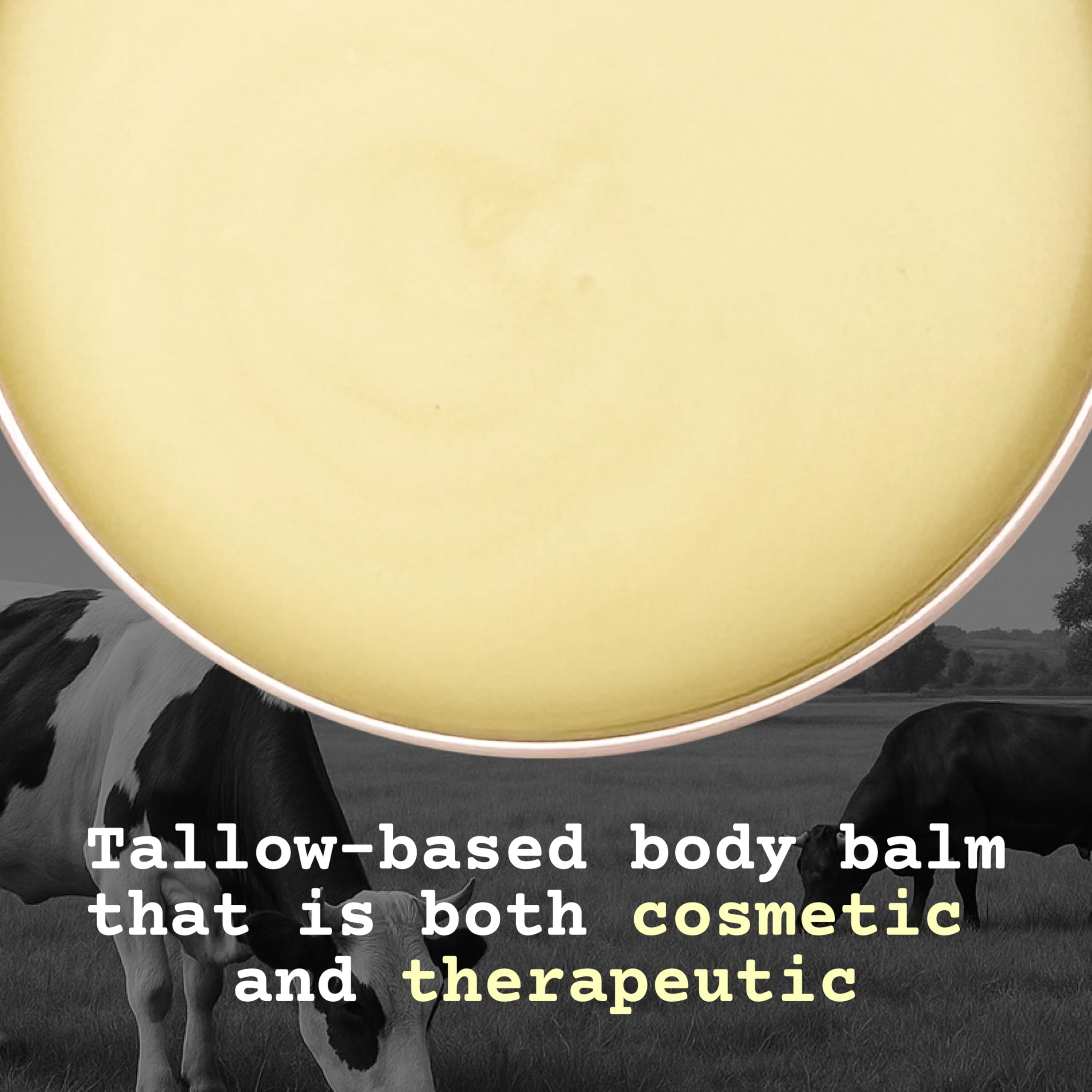 The Tallowed Truth F-Balm lip use shows convenient on-the-go care