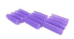 The UM24 self-grip mini rollers demonstrate quick-drying curls for busy mornings