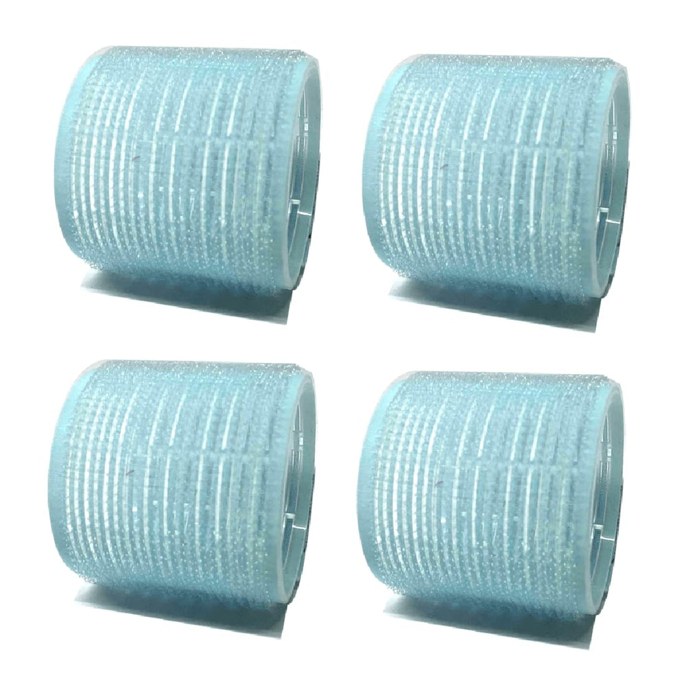 The UM24 rollers in use on damp hair to create defined volume.