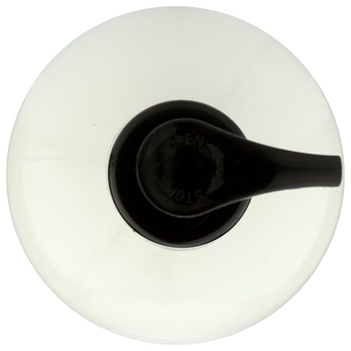 Frasco ergonómico de The Unscented Company, cómodo de sostener.