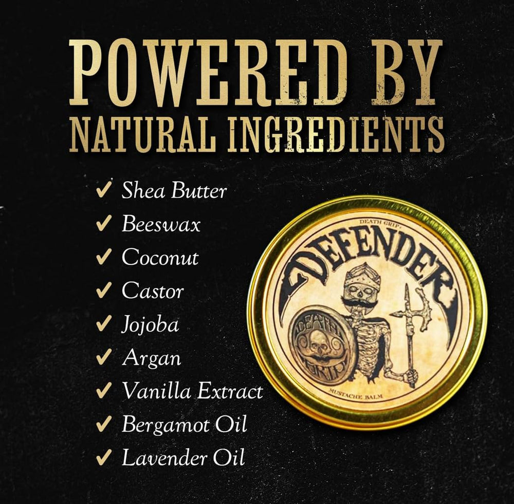 The Vintage Grooming Co. Kit components laid out with conditioning cream.