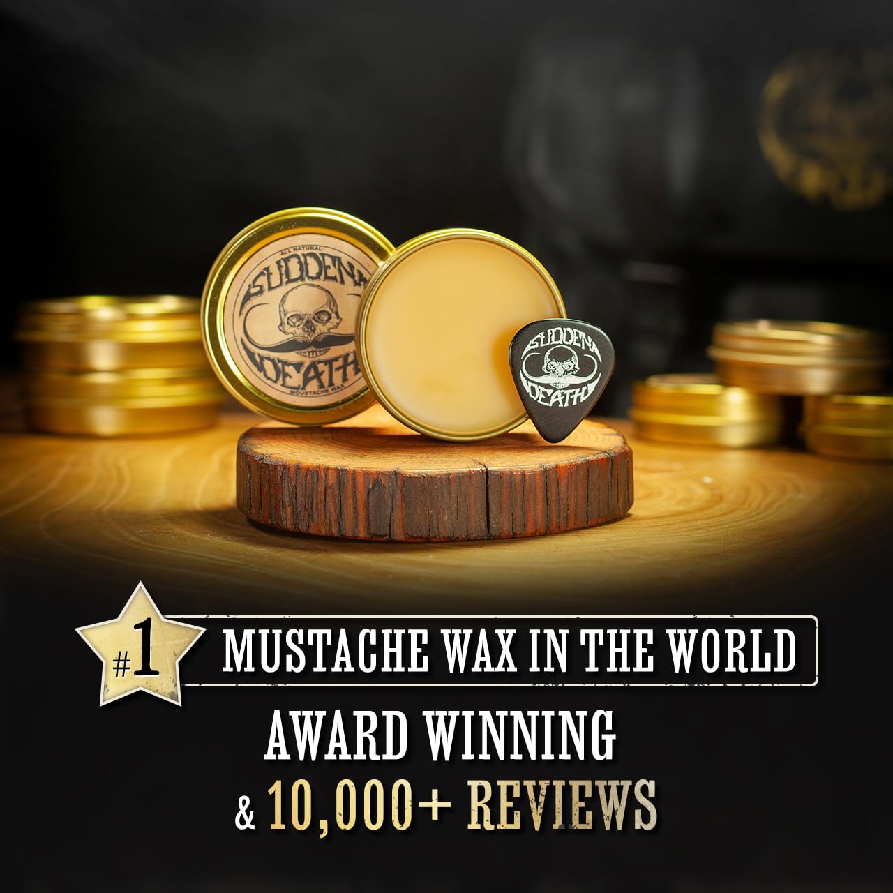 No heat required for quick, mess-free application by The Vintage Grooming Co.
