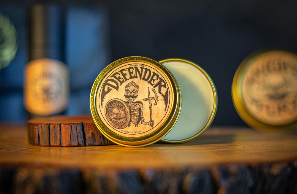 The Vintage Grooming Co. Shelf-ready product shot showcases premium branding.